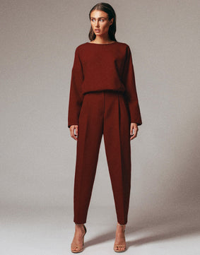 Monochrome Pants Set