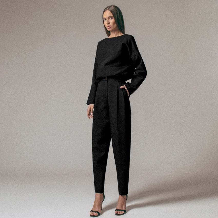 Monochrome Pants Set