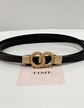 Gold Connected Buckle Belt