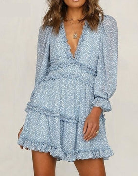 Ruffle Mini Dress