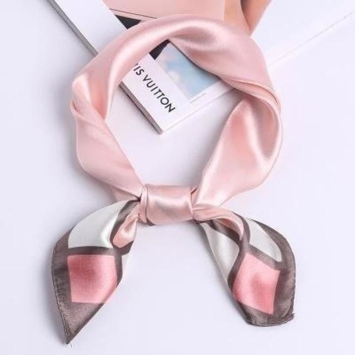 Silk Square Neck Scarf