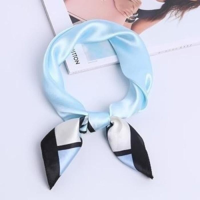 Silk Square Neck Scarf