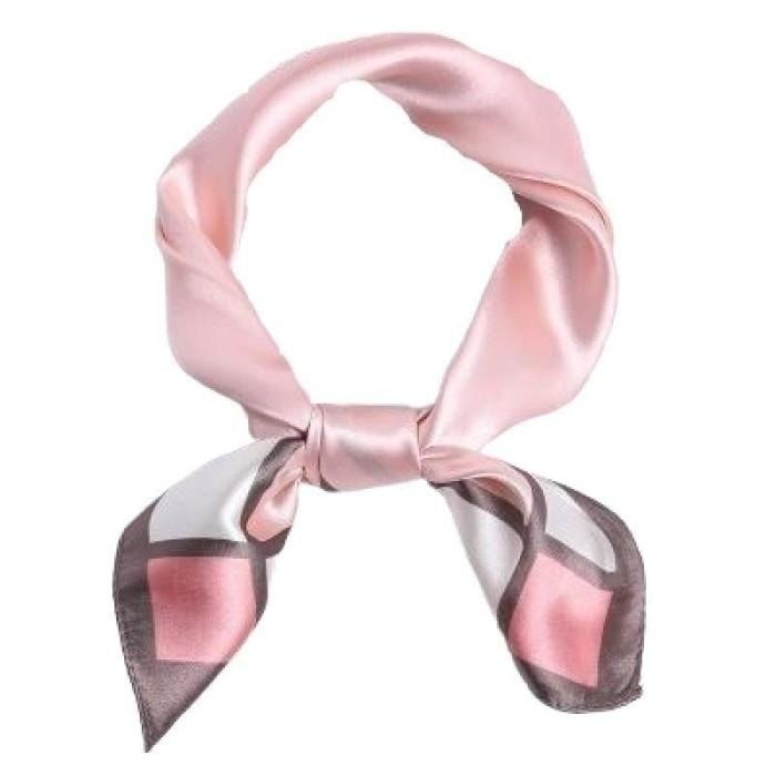 Silk Square Neck Scarf