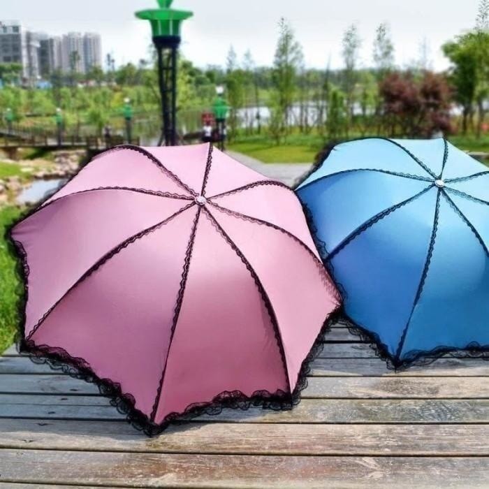 Sleek Lace Umbrella