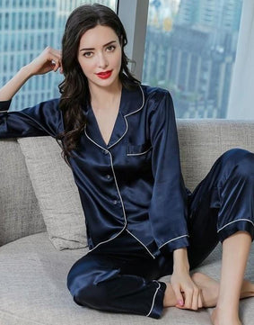 Blue Women's Pajama Sets