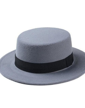 Chic Flat Top Hat