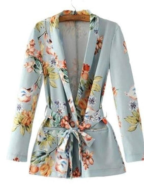 Floral Vintage Blazer