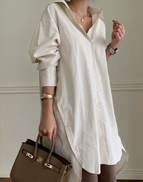 Oversized Button Down Blouse