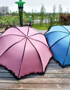 Sleek Lace Umbrella
